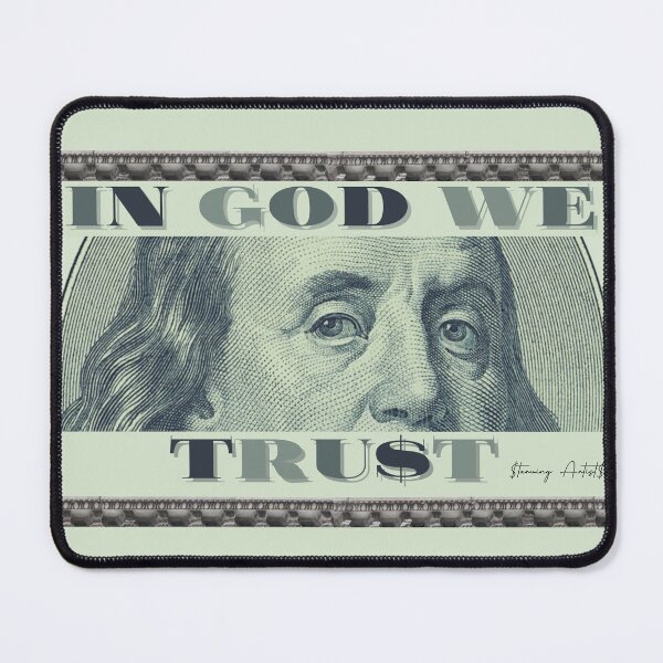 Item preview, IN GOD WE TRUST designed and sold by Hustle-SA.