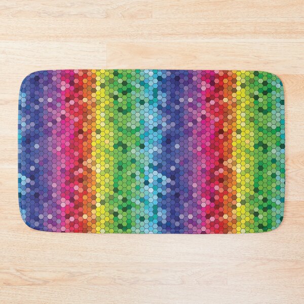 Item preview, Color Spectrum Hexagons designed and sold by alexisrg.
