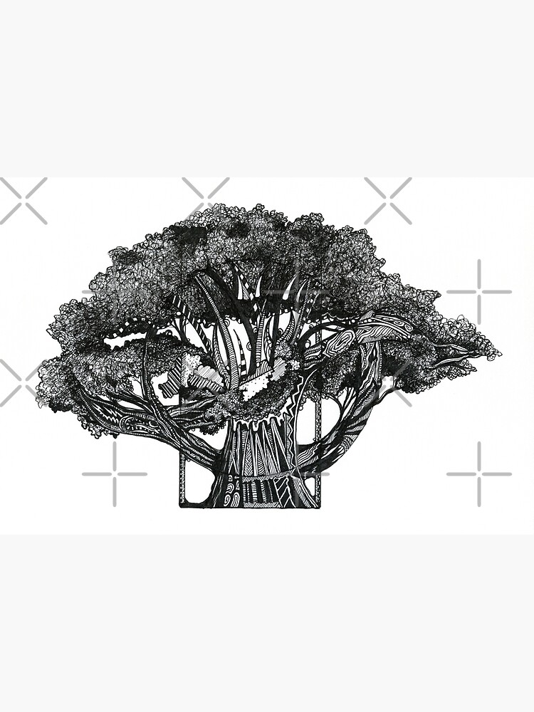 Thumbnail 7 of 7, Framed Art Print, Tree of Summer designed and sold by Danielle Scott.