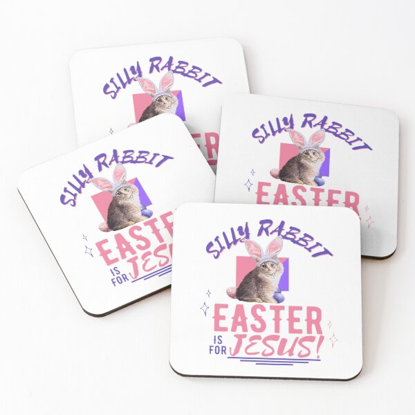 Item preview, Silly rabbit easter is for Jesus designed and sold by JAdotdotDesigns.