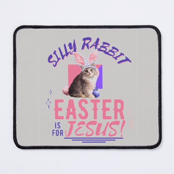 Item preview, Silly rabbit easter is for Jesus designed and sold by JAdotdotDesigns.