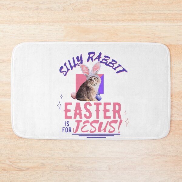 Item preview, Silly rabbit easter is for Jesus designed and sold by JAdotdotDesigns.