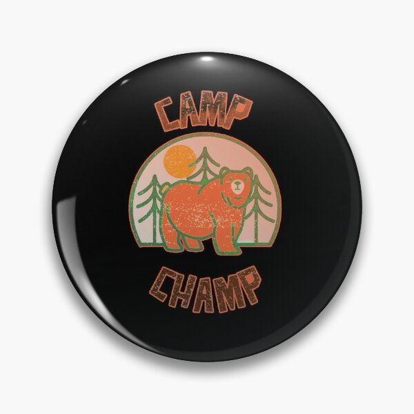 Item preview, camp champ camping bear designed and sold by twobillion.