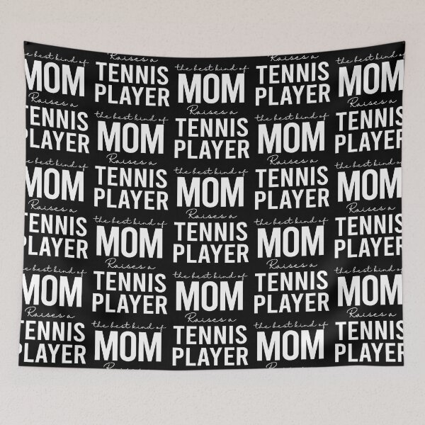 Item preview, The best kind of mom raises a tennis player - white designed and sold by EmilyFun.