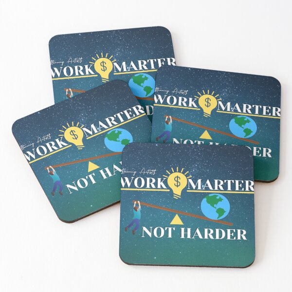 Item preview, WORK SMARTER designed and sold by Hustle-SA.
