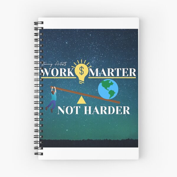 Item preview, WORK SMARTER designed and sold by Hustle-SA.