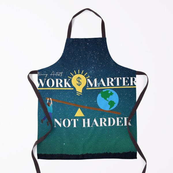 Item preview, WORK SMARTER designed and sold by Hustle-SA.