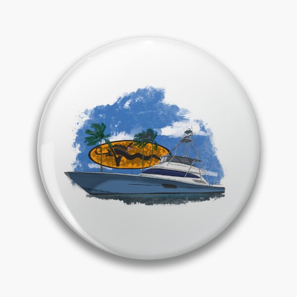Item preview, Viking Yacht at port designed and sold by Michael Garber.