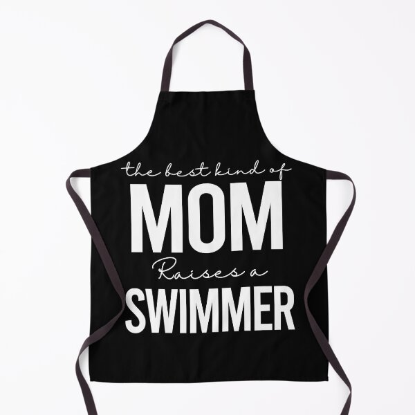 Item preview, The best kind of mom raises a swimmer - white designed and sold by EmilyFun.