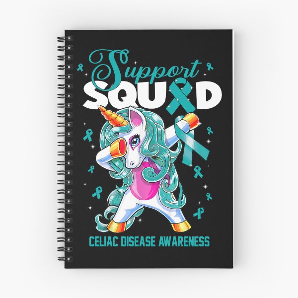 Item preview, Cute Unicorn Support Squad Celiac Disease Awareness Men Women Kid designed and sold by tenjun16.