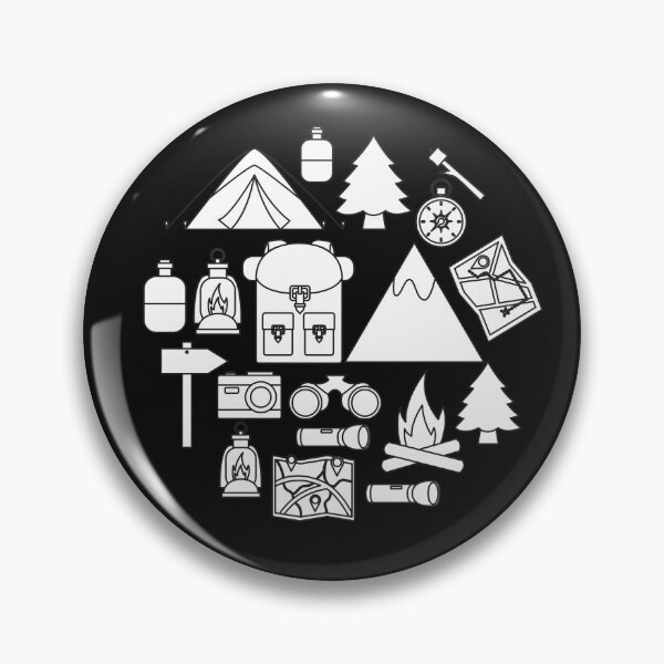 Item preview, Vintage Camping Toolkit illustration  designed and sold by garniturex.