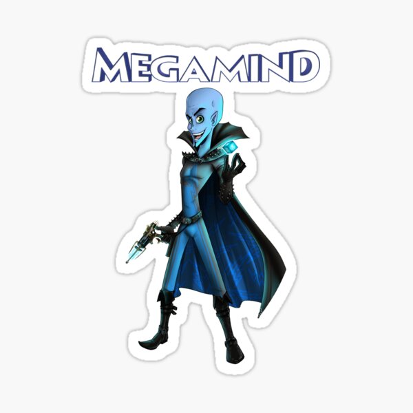 "megamind" Sticker By Nored10 | Redbubble