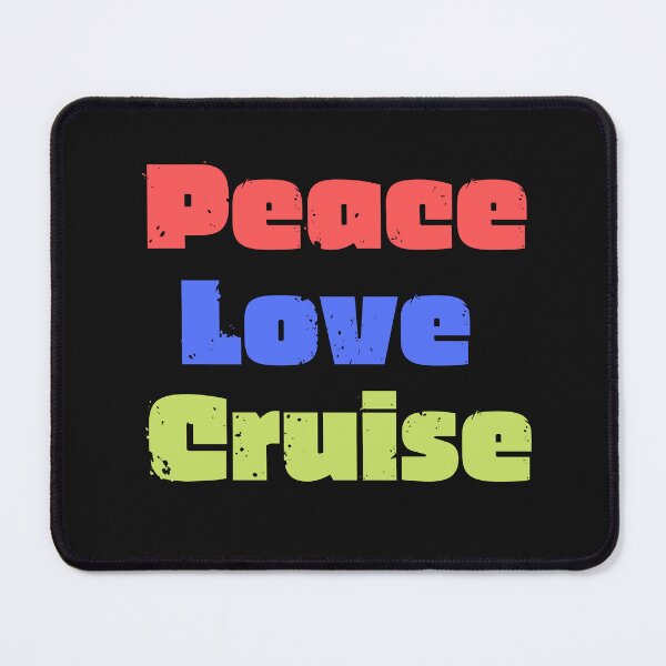 Item preview, Vintage Peave Love Cruise Colorful Typography designed and sold by garniturex.