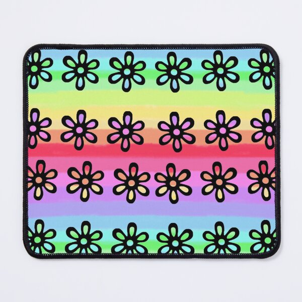 Item preview, Rainbow Flowers on Rainbow designed and sold by sillybanana.