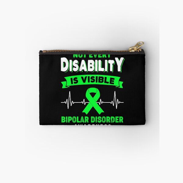 Item preview, Bipolar Disorder Awareness - Not Every Disability Is Visible designed and sold by RidnerStore.