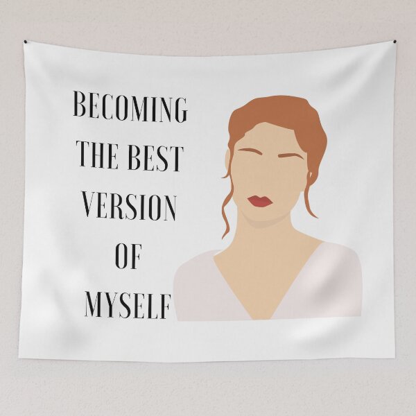 Item preview,  Becoming The Best Version Of Myself- self love- woman  designed and sold by Alexa5454.