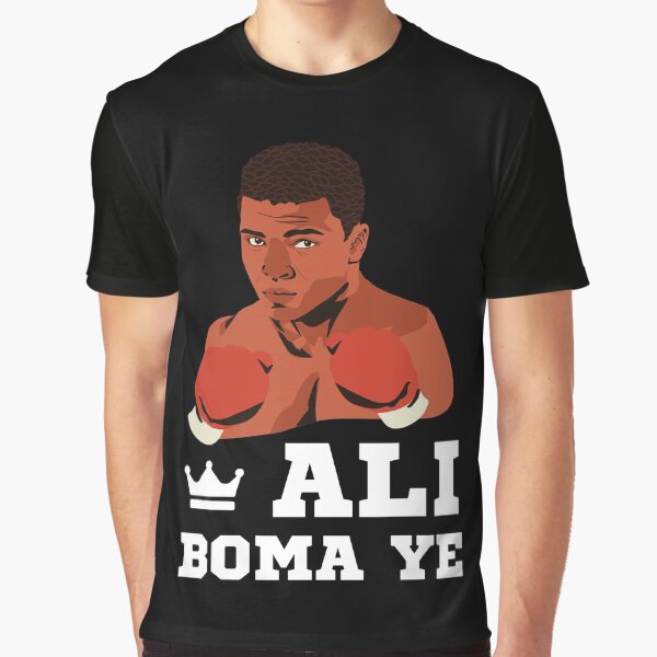Artikel-Vorschau von Ali Boma Ye, Boxlegende Mohammad Ali, designt und verkauft von 9N20.