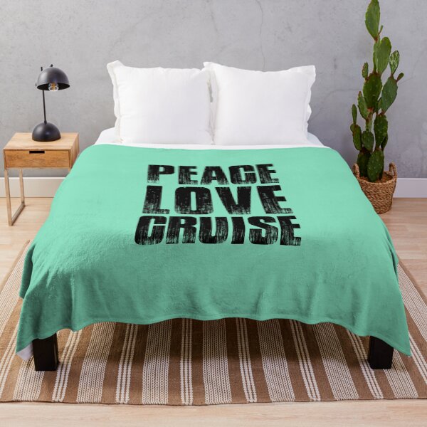 Item preview, Peace Love Cruise Bold Typography  designed and sold by garniturex.