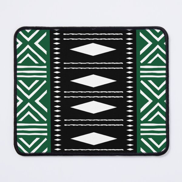 Item preview, Green African Mud Cloth Desig designed and sold by funkyvibes.