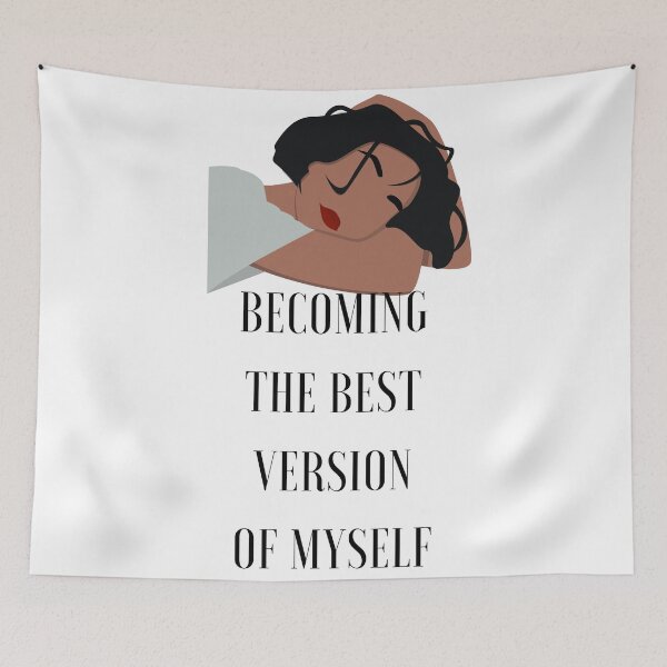 Item preview,   Becoming The Best Version Of Myself- self love- woman  designed and sold by Alexa5454.
