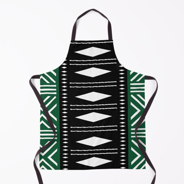 Item preview, Green African Mud Cloth Desig designed and sold by funkyvibes.