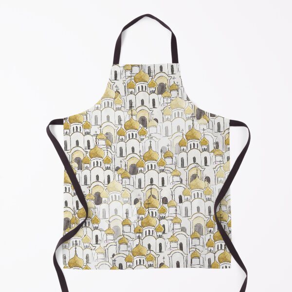 Item preview, Golden Russian Cathedral Church pattern designed and sold by ColorandColor.