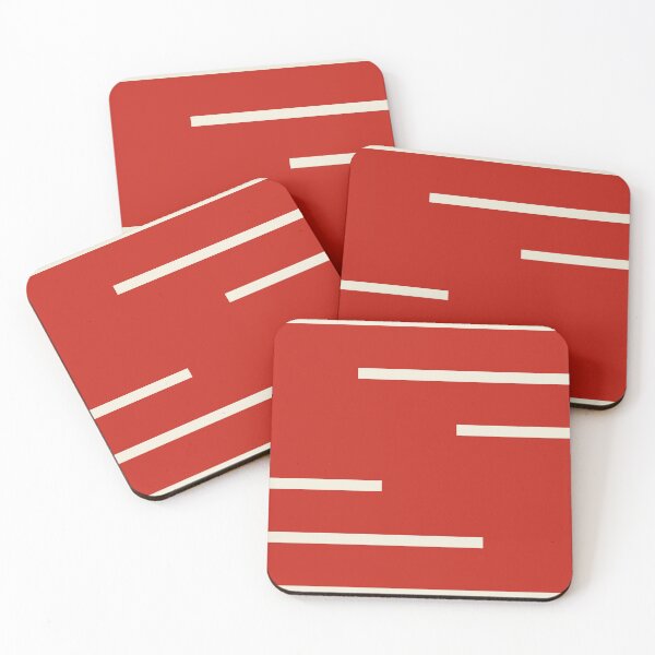 Item preview, Up and down triple layer red background illustration designed and sold by Giree07.