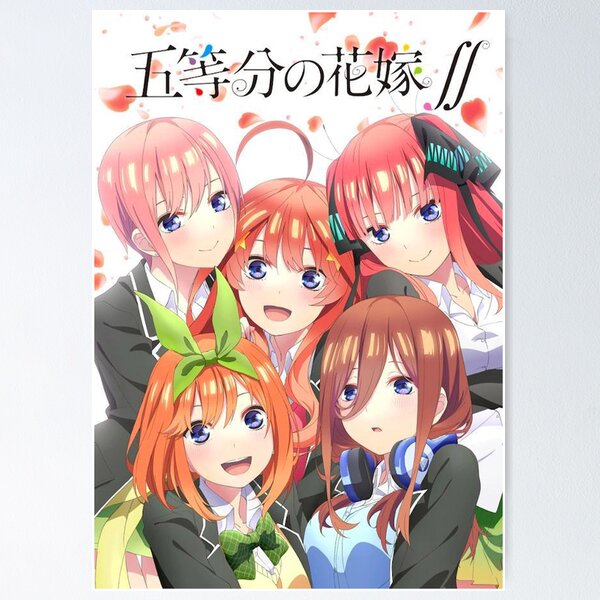 The Quintessential Quintuplets Season 2 - Miku B2 Wall Scroll