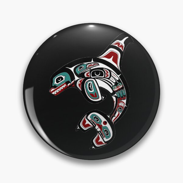 Item preview, Orca Killer Whale Pacific Northwest Alaska Native American  designed and sold by Ciara-07.