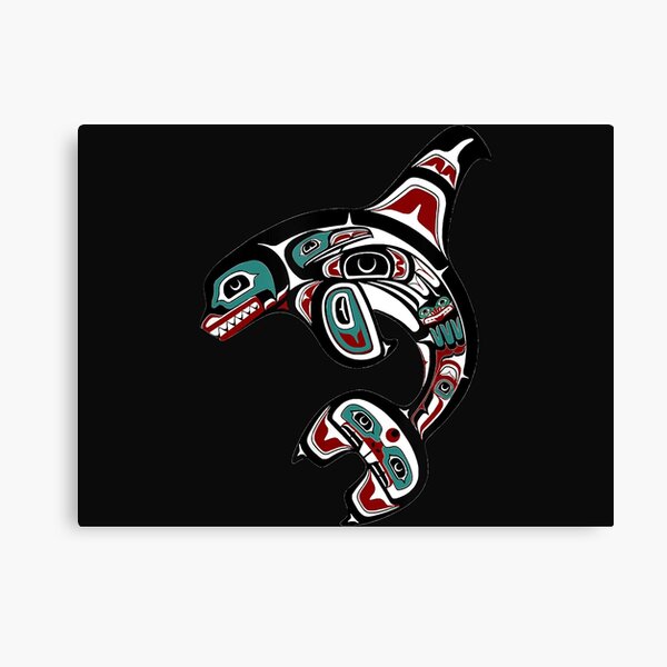 Item preview, Orca Killer Whale Pacific Northwest Alaska Native American  designed and sold by Ciara-07.