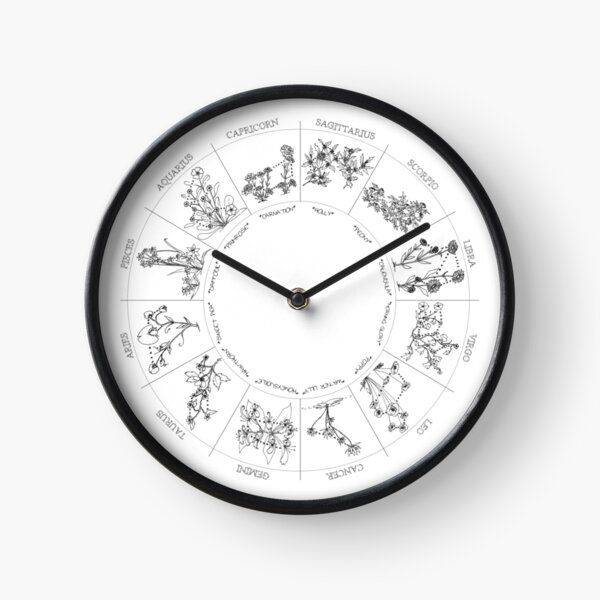Floral Constellation - Ensemble Clock