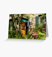 The door Greeting Card