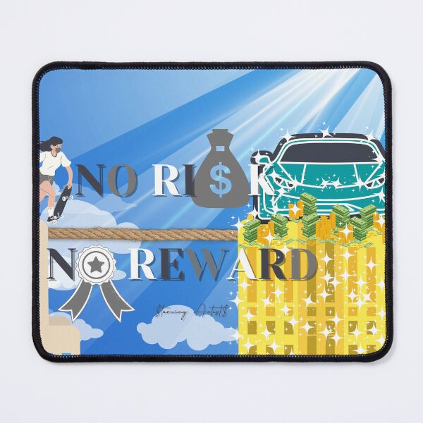 Item preview, NO RISK NO REWARD designed and sold by Hustle-SA.