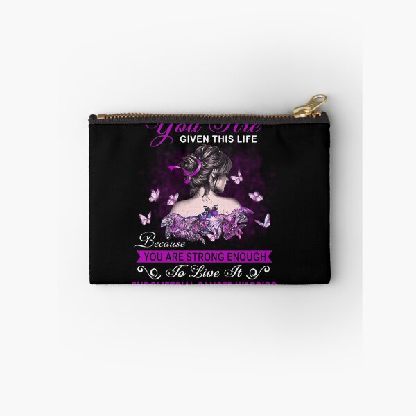 Item preview, You Are Strong Enough To Live It Endometrial Cancer Warrior designed and sold by Kohend.