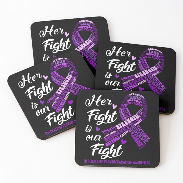 Item preview, Hypokalemic Periodic Paralysis Warrior, Her Fight is our Fight Hypokalemic Periodic Paralysis Awareness designed and sold by Greggwillard.