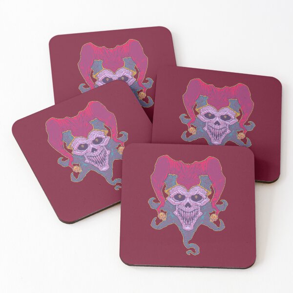Item preview, WEIRDO - Fool's Skull - Maroon designed and sold by hector2ortega.