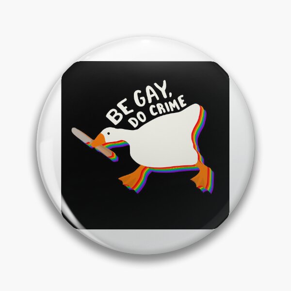 Item preview, Be gay do crime untitled goose Photographic Print designed and sold by Aramis120a.