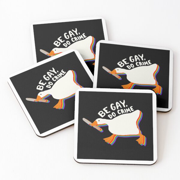 Item preview, Be gay do crime untitled goose Photographic Print designed and sold by Aramis120a.