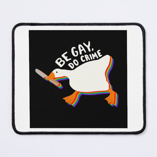 Item preview, Be gay do crime untitled goose Photographic Print designed and sold by Aramis120a.