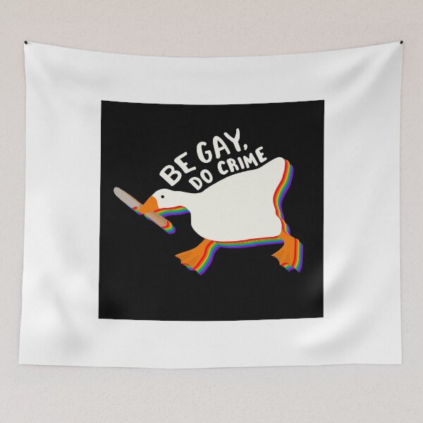Item preview, Be gay do crime untitled goose Photographic Print designed and sold by Aramis120a.