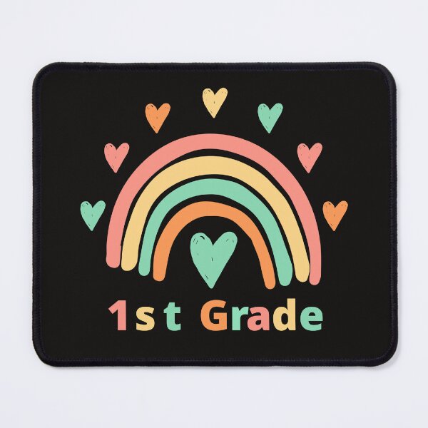 Item preview, 1st Grader Rainbow designed and sold by RedSparkle.