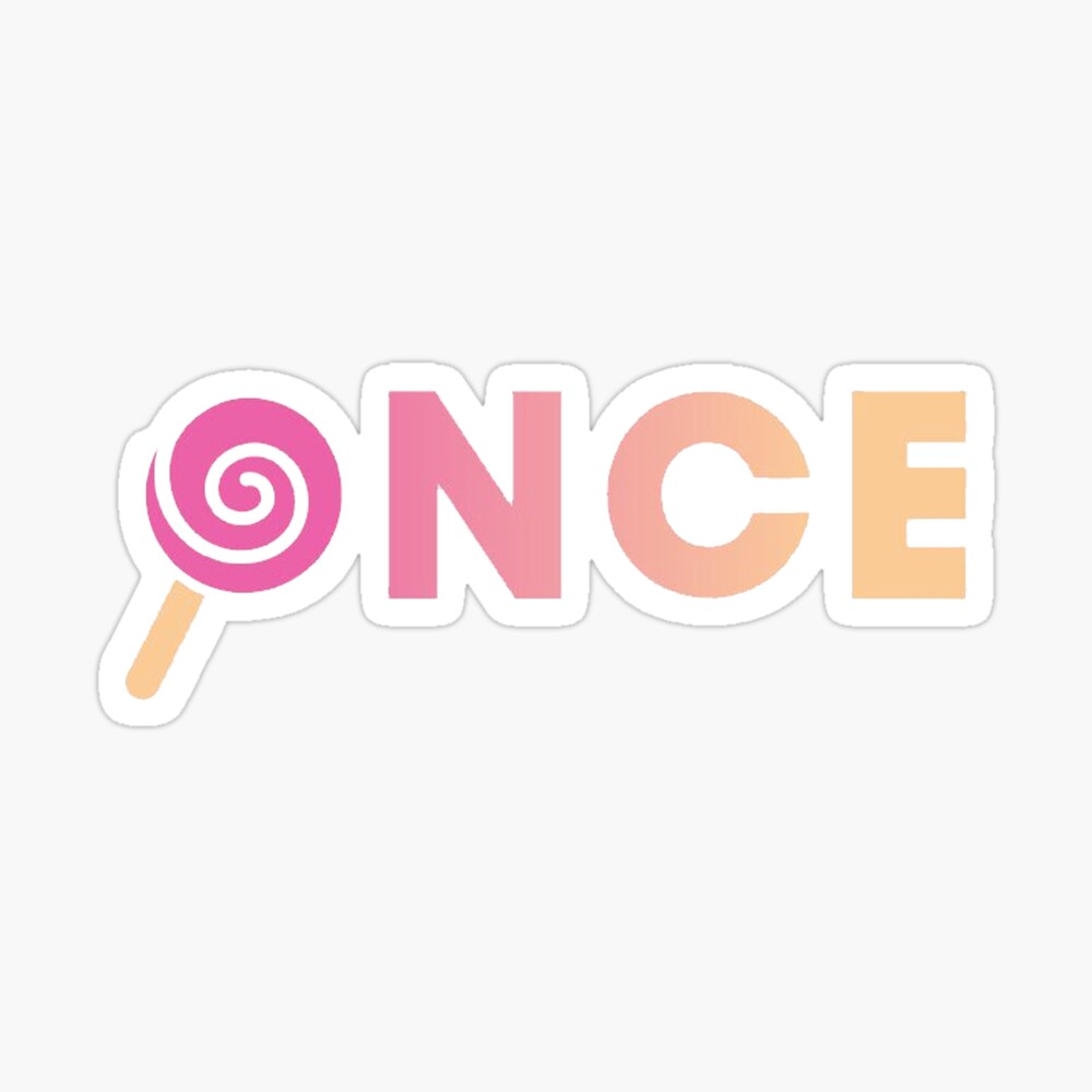 once logo postcard by brightcove redbubble