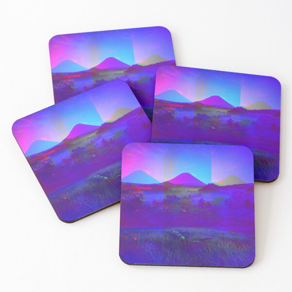 Item preview, Fantasy Mountains at Night designed and sold by KaleidoscopicU.