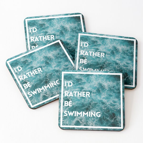 Item preview, I'd Rather Be Swimming designed and sold by chayse-holden.