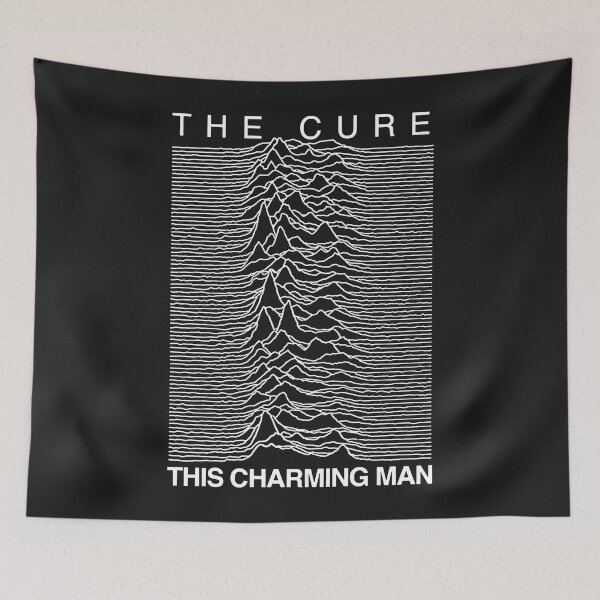 Item preview, Rock band cure this charming man essential t shirt designed and sold by marleny3124.