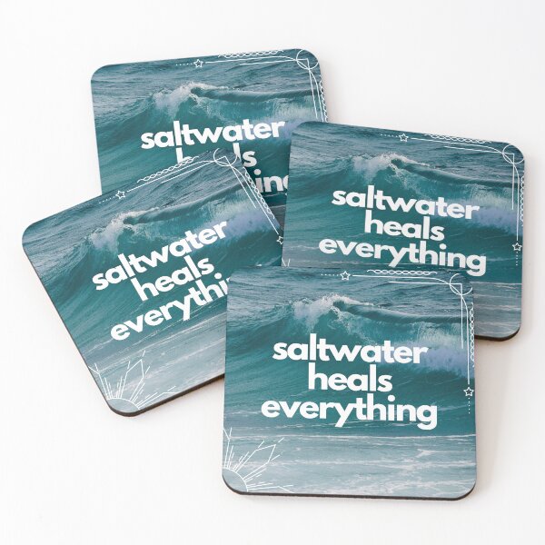 Item preview, Saltwater heals everything designed and sold by chayse-holden.