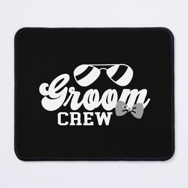 Item preview, Sunglass & Bow Tie Groom Crew Matching Bachelor Party design designed and sold by Merchking1.