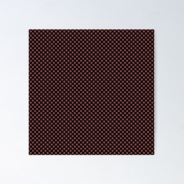 Item preview, Black and Marsala Polka Dots designed and sold by SaraValor.