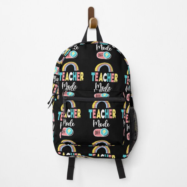 Item preview, Cute Rainbow Funny Teacher Mode Off Hello Summer Vacation design designed and sold by Merchking1.