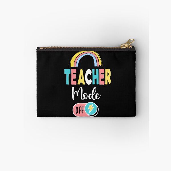 Item preview, Cute Rainbow Funny Teacher Mode Off Hello Summer Vacation design designed and sold by Merchking1.